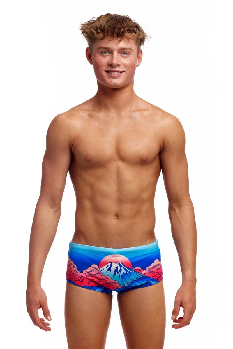 Funky Trunks Trainer Jungen Smokin Hot Sidewinder Badehose