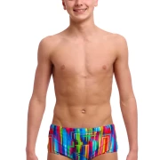 Funky Trunks Trainer Jungen The Glitch Sidewinder Badehose