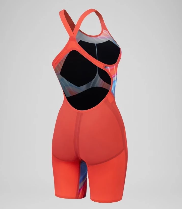 Speedo Damen Fastskin LZR Valor 2.0 Openback rot-blau