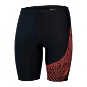 Speedo Jammer Herren Medley Logo Schwarz-Rot