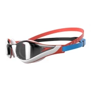 Speedo Schwimmbrille Fastskin Pure Focus red-blue verspiegelt