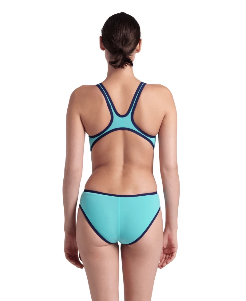 arena One Biglogo Womens Swimsuit Water - Navy