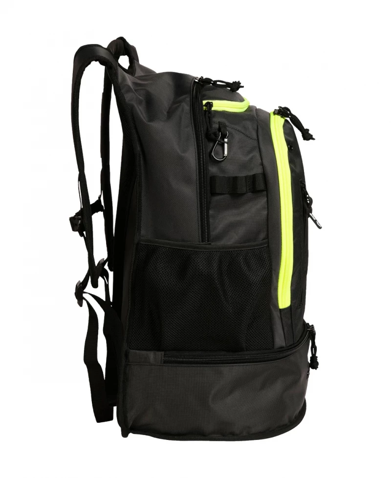 arena Fastpack 3.0 Schwimmrucksack 40 Liter Dark Smoke - Neon Yellow