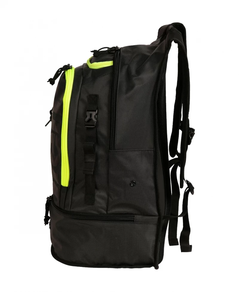 arena Fastpack 3.0 Schwimmrucksack 40 Liter Dark Smoke - Neon Yellow