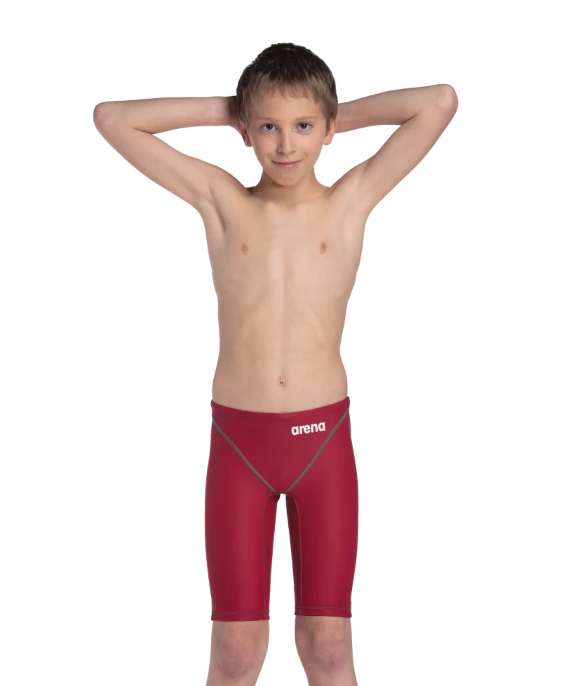 arena Powerskin ST Next Jammer Jungen deep-red Wettkampfhose