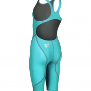 arena Powerskin ST Next Mädchen Open Back aquamarine Wettkampfanzug