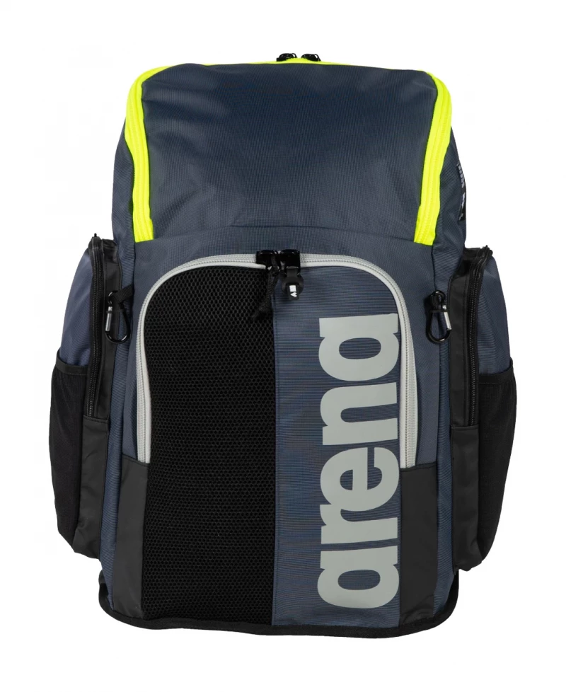 arena Rucksack Spiky III Backpack 45 Liter Navy - Neon Yellow