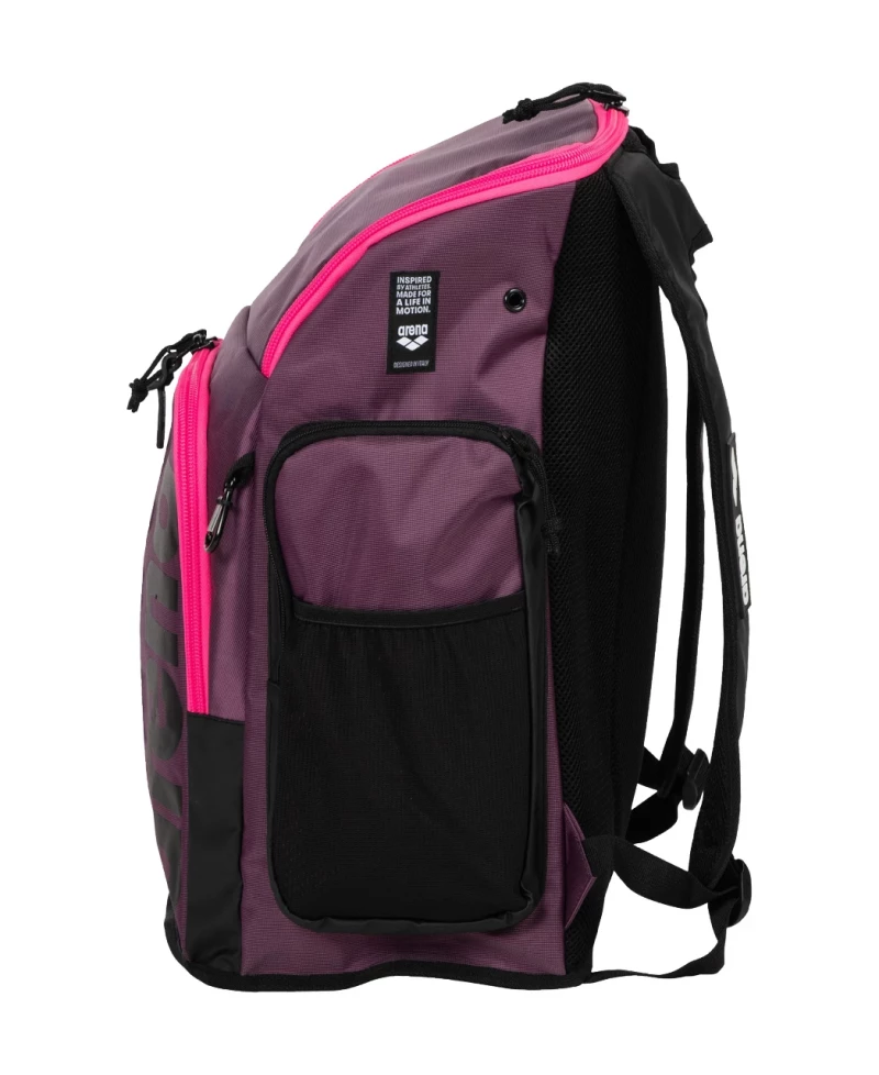 arena Rucksack Spiky III Backpack 45 Liter Plum - Neon Pink